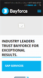 Mobile Screenshot of bayforce.com